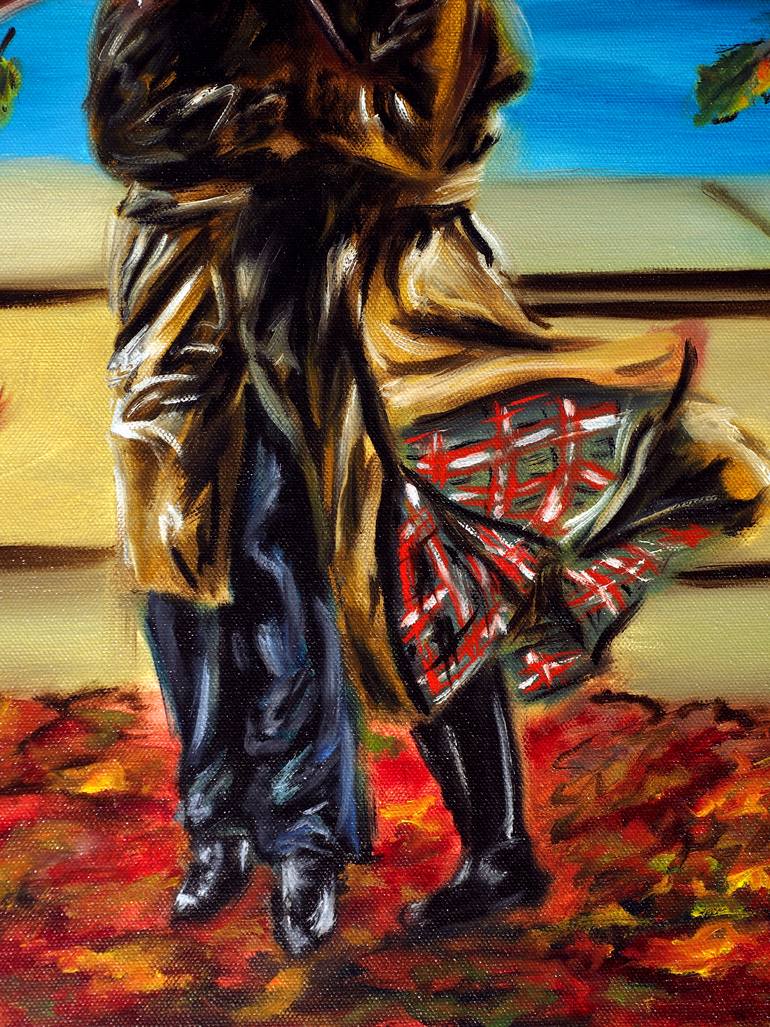 Original Impressionism Cities Painting by Ruslana Levandovska