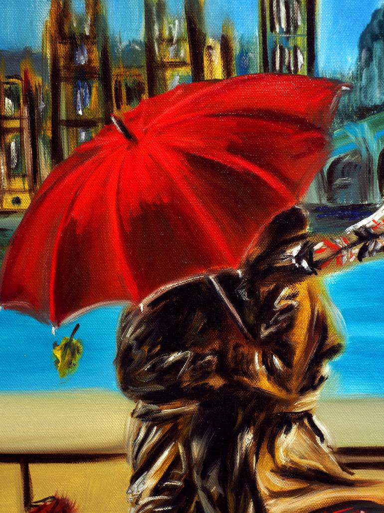 Original Impressionism Cities Painting by Ruslana Levandovska