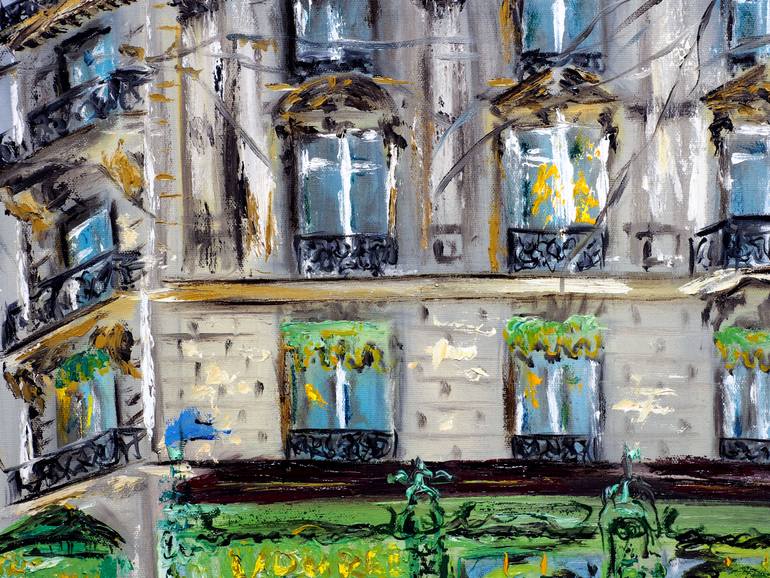 Original Impressionism Cities Painting by Ruslana Levandovska