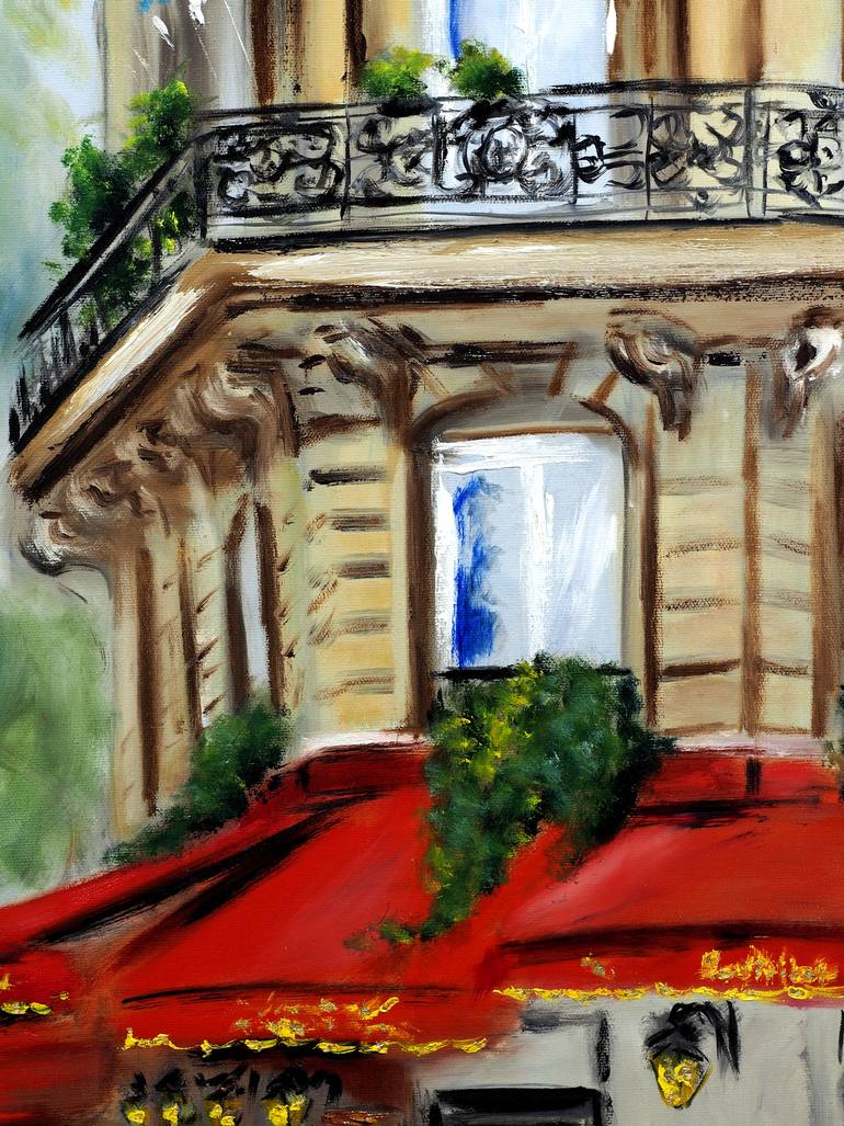 Original Impressionism Cities Painting by Ruslana Levandovska