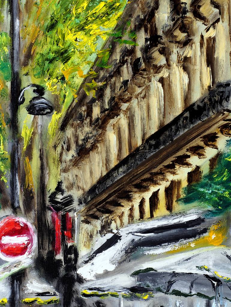 Original Impressionism Cities Painting by Ruslana Levandovska