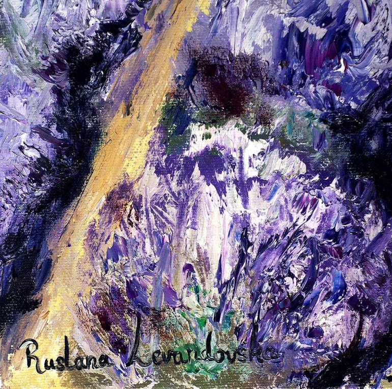 Original Impressionism Rural Life Painting by Ruslana Levandovska