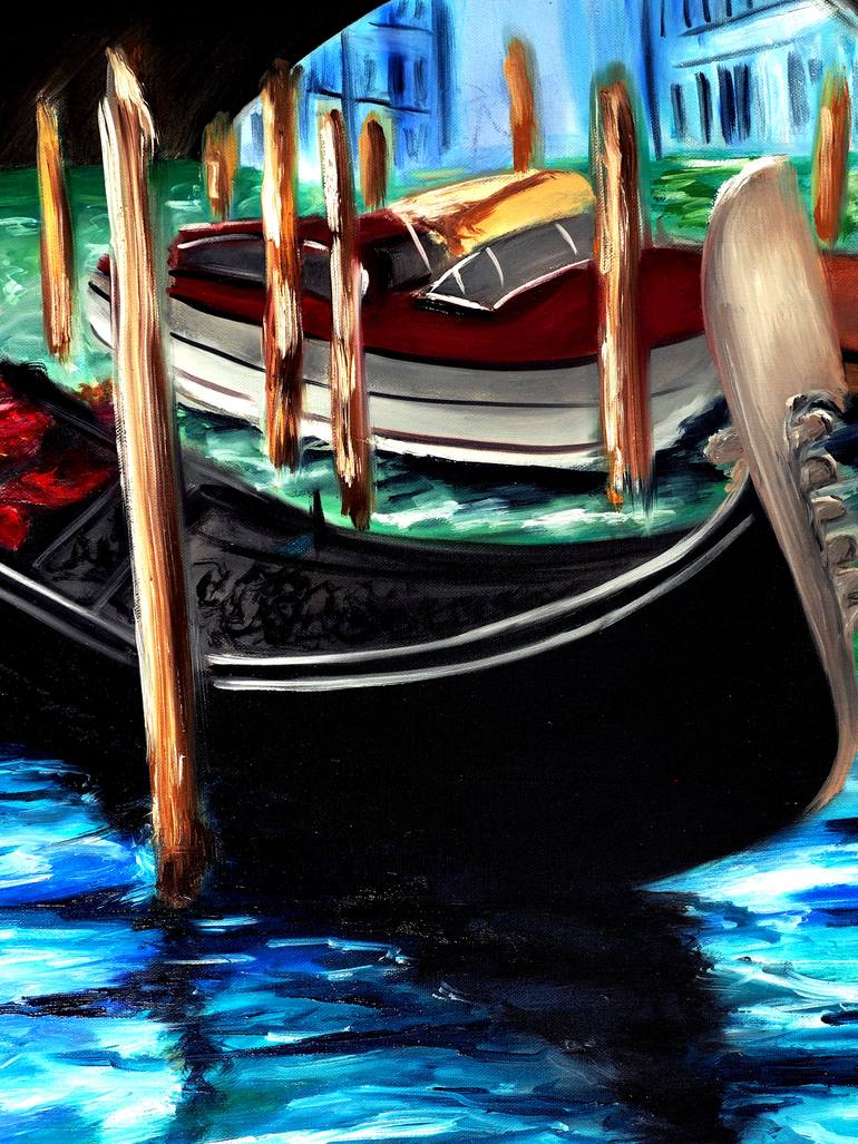 Original Impressionism Cities Painting by Ruslana Levandovska