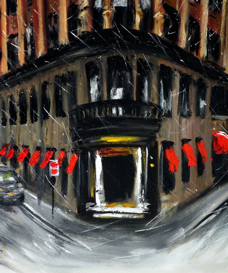 Original Impressionism Cities Painting by Ruslana Levandovska