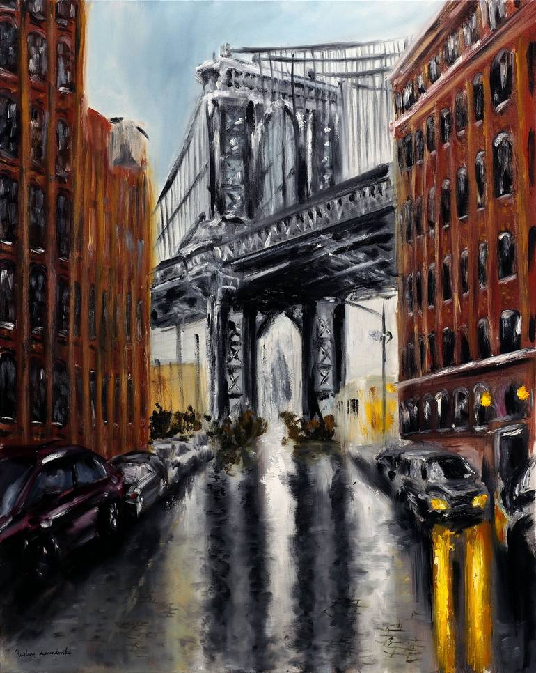 Original Impressionism Cities Paintings by Ruslana Levandovska