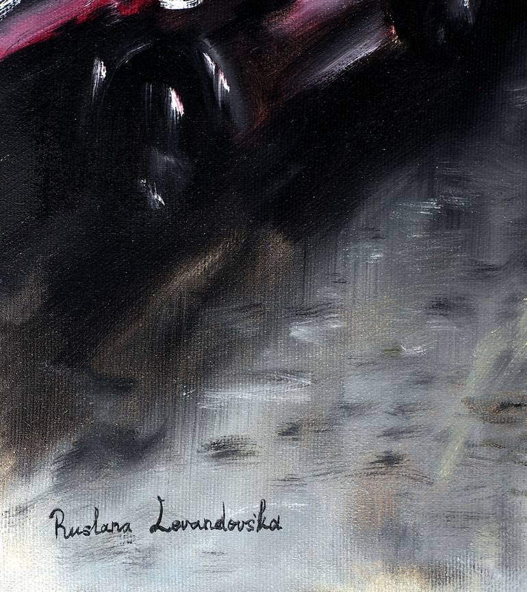 Original Impressionism Cities Painting by Ruslana Levandovska