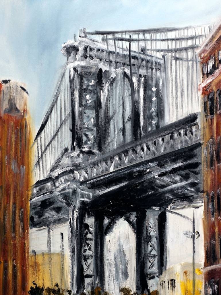 Original Impressionism Cities Painting by Ruslana Levandovska