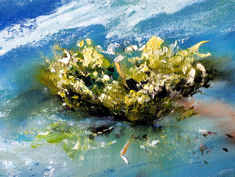 Original Impressionism Women Painting by Ruslana Levandovska