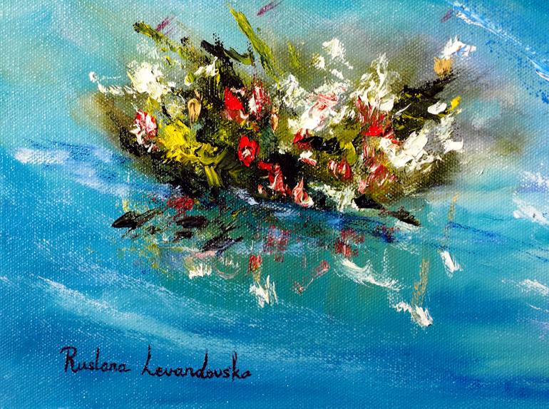 Original Impressionism Women Painting by Ruslana Levandovska