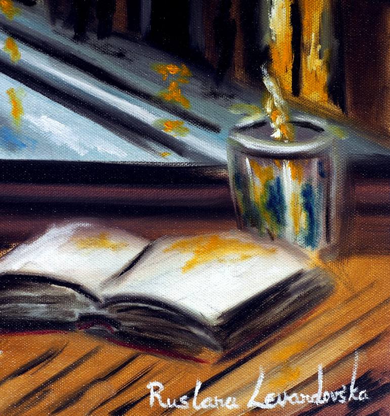 Original Contemporary Cities Painting by Ruslana Levandovska