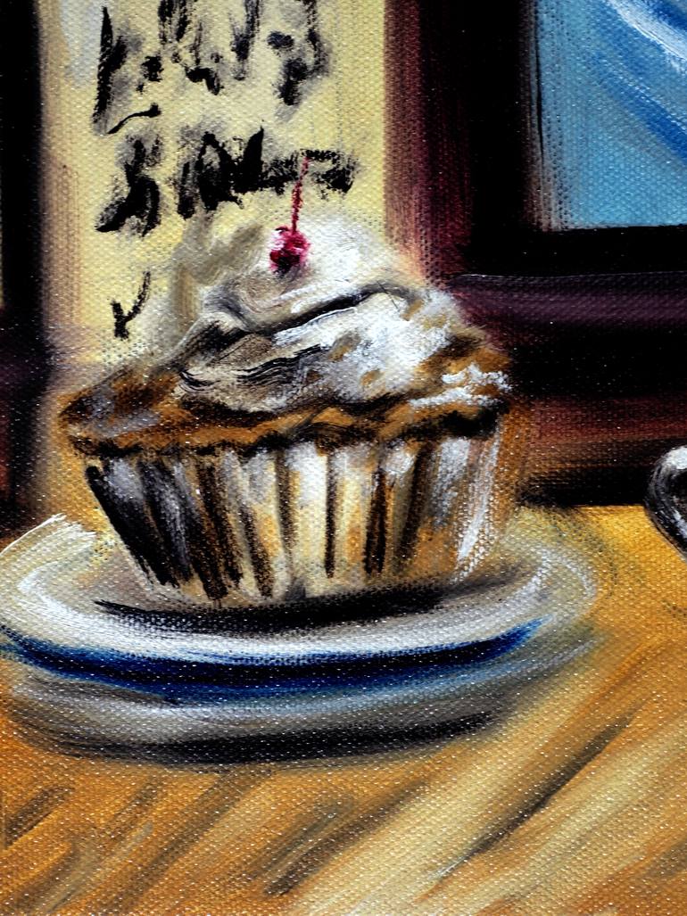 Original Contemporary Cities Painting by Ruslana Levandovska