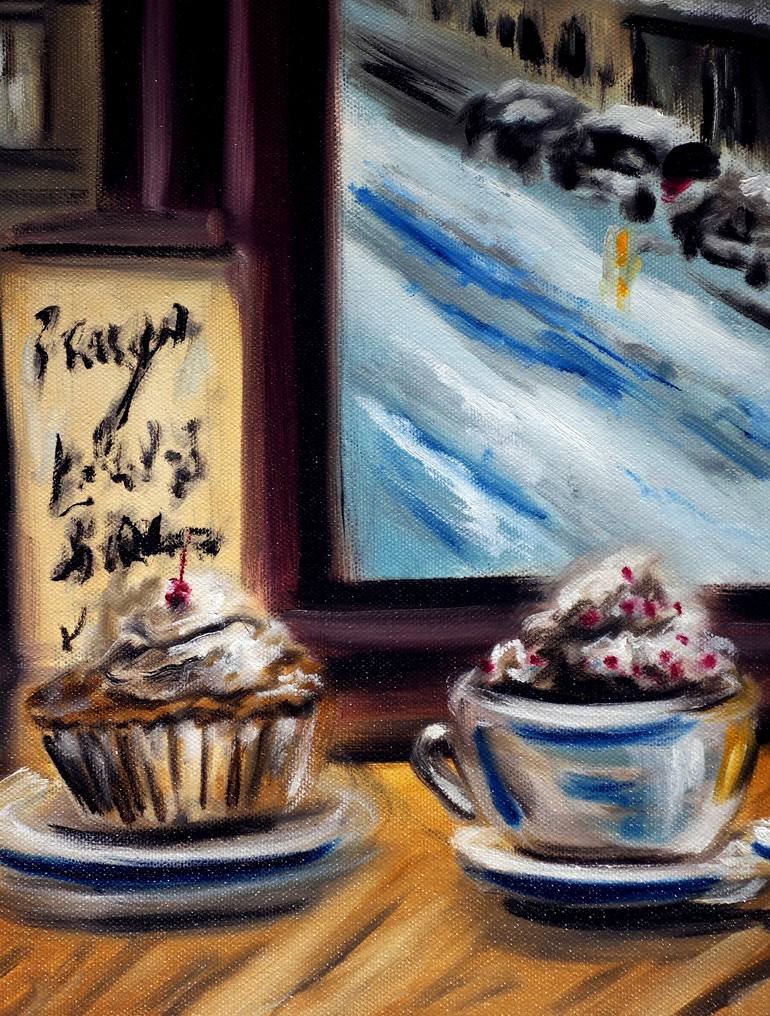 Original Contemporary Cities Painting by Ruslana Levandovska