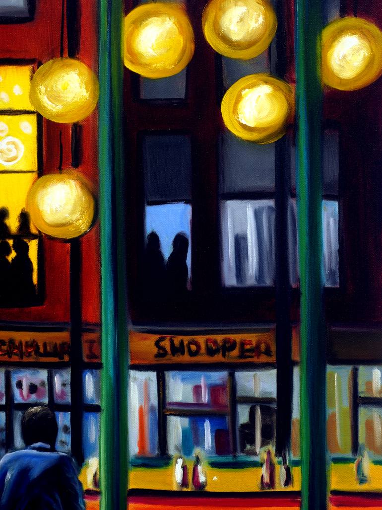 Original Contemporary Cities Painting by Ruslana Levandovska