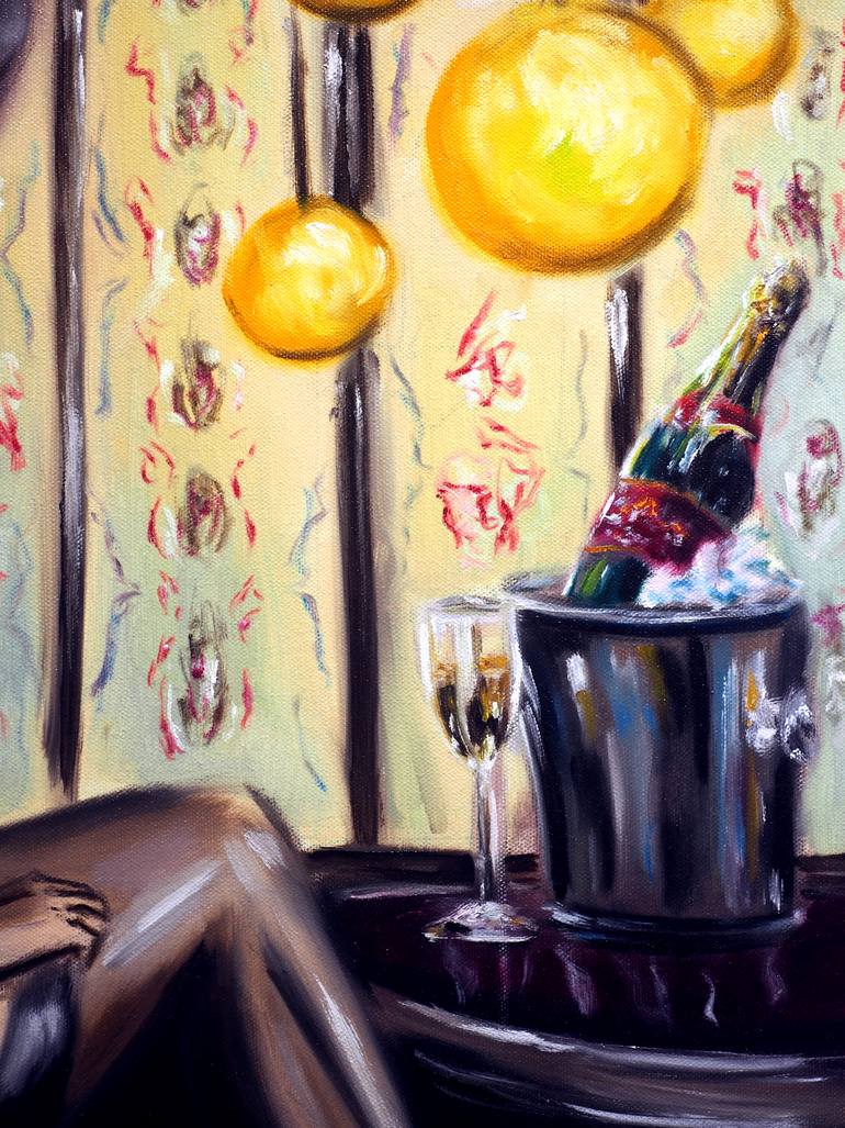 Original Impressionism Nude Painting by Ruslana Levandovska