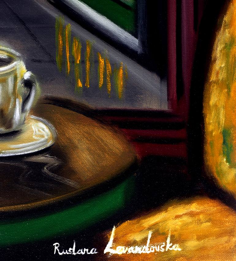 Original Impressionism Cities Painting by Ruslana Levandovska