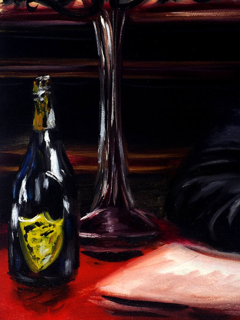 箱付きFEEL 36m The Noir Hour Painting by Ruslana Levandovska | Saatchi Art United