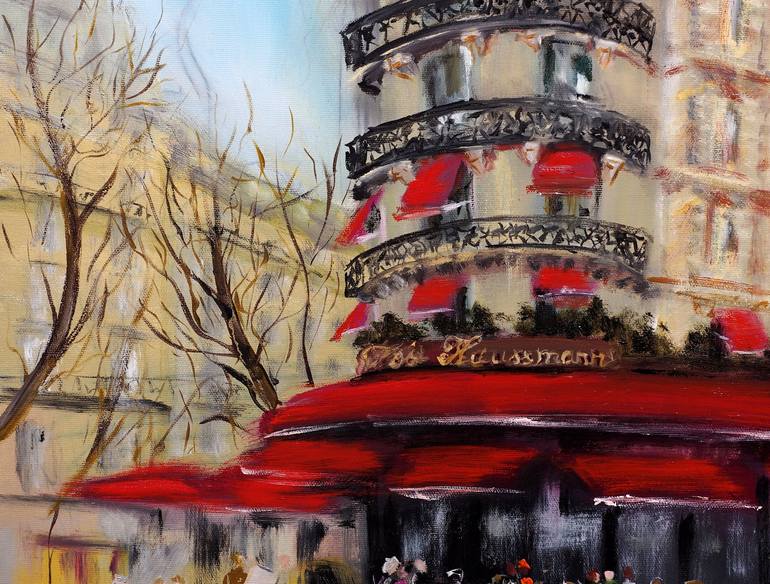 Original Expressionism Architecture Painting by Ruslana Levandovska