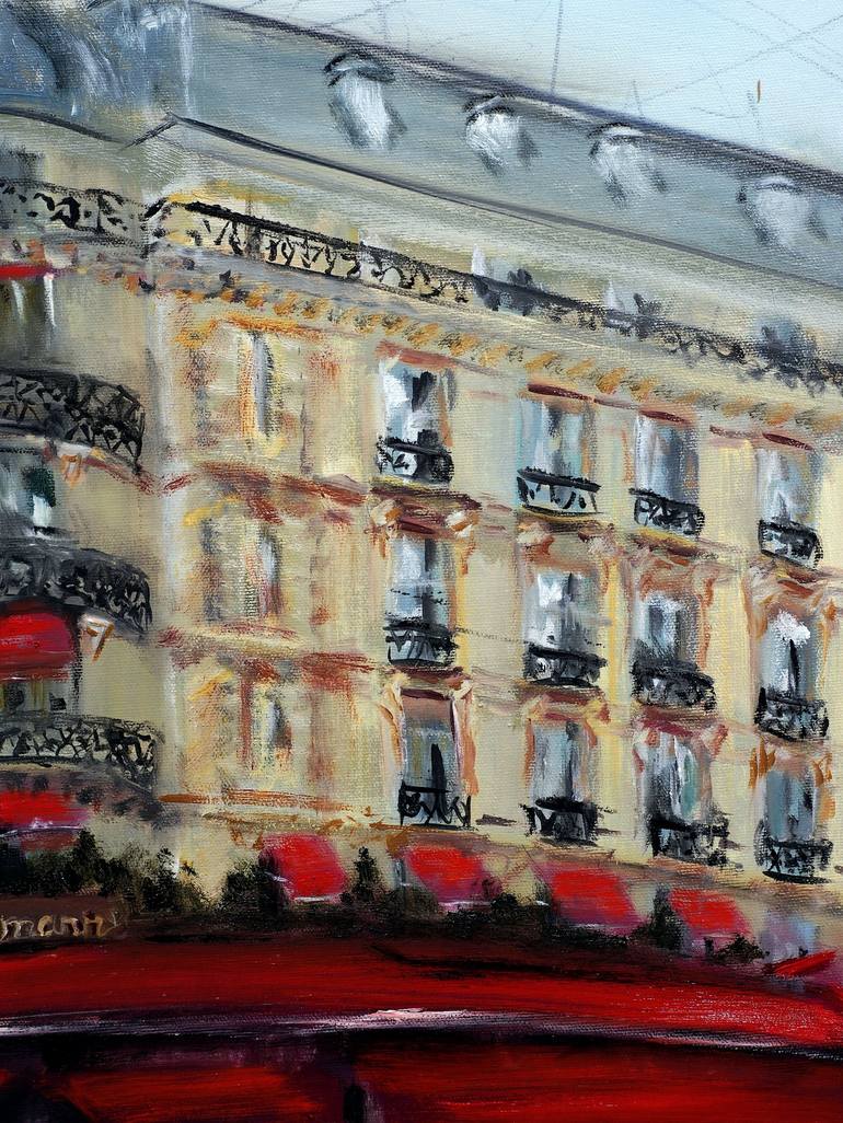 Original Expressionism Architecture Painting by Ruslana Levandovska