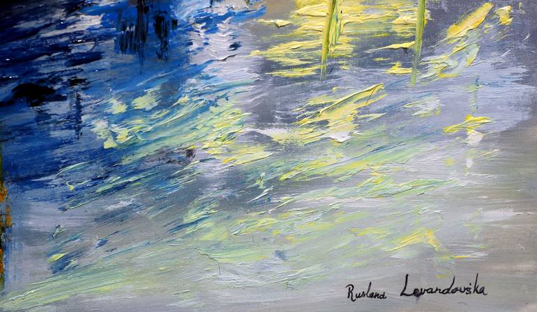 Original Impressionism Cities Painting by Ruslana Levandovska
