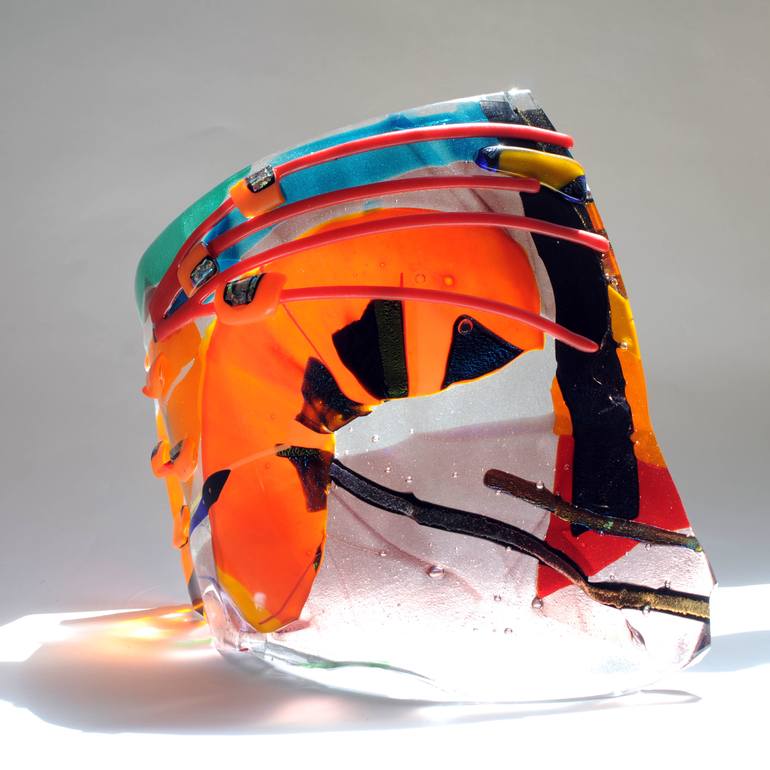 Original Abstract Nature Sculpture by Jan Giliam
