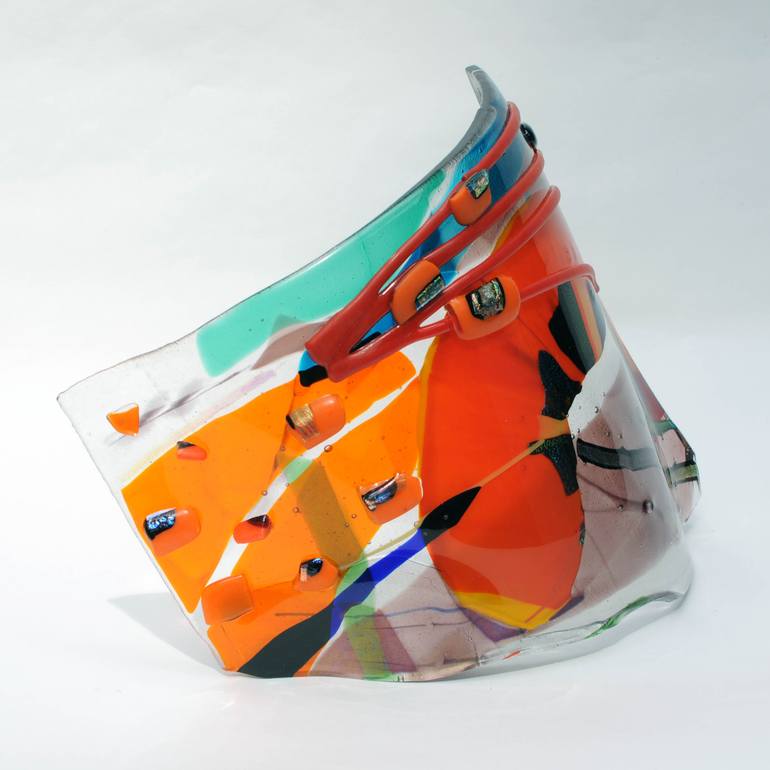 Original Abstract Nature Sculpture by Jan Giliam