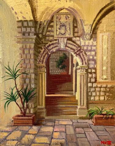 Original Fine Art Architecture Paintings by Davina Perl