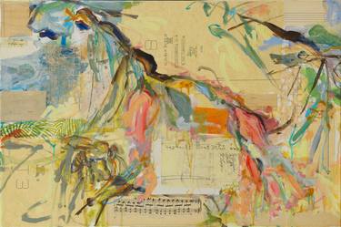 Original Abstract Collage by Shari Epstein