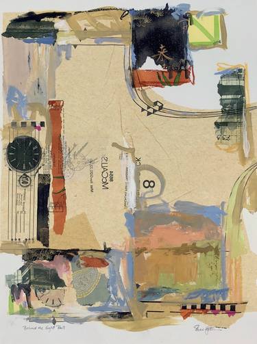 Original Abstract Collage by Shari Epstein