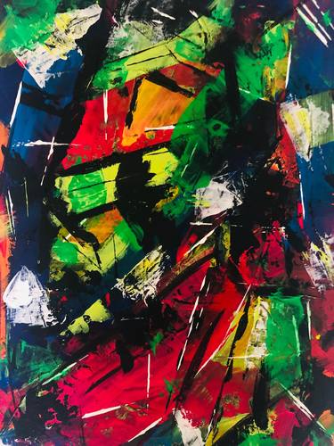 Print of Abstract Expressionism Abstract Paintings by Francesco Bruno