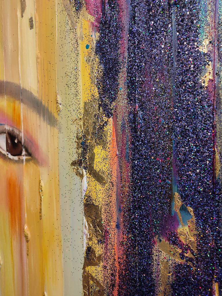 Original Contemporary Women Painting by Christel Delrieu Pétraud