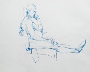 Print of Figurative People Drawings by David Sloss