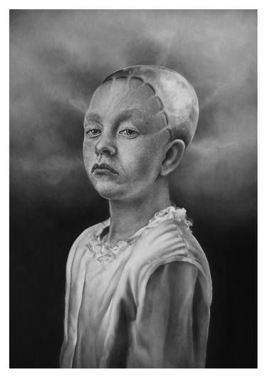 Print of Portraiture Children Paintings by Herrera Cortese