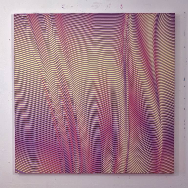 Ultra Future Pink Wind Painting By Maksim Kokin 