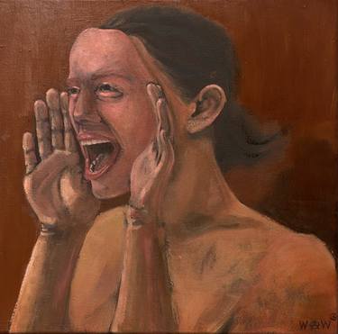 Original Figurative People Painting by Wawrzyniec Gucewicz