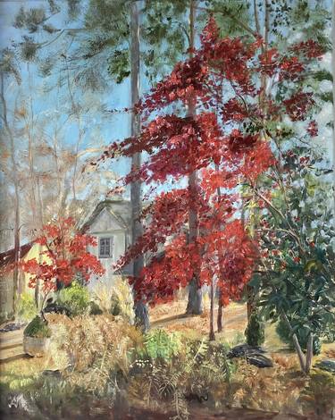 Original Figurative Nature Painting by Victoriya Kondratyuk