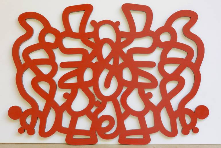 Original Abstract Expressionism Abstract Sculpture by Elliot Morgan