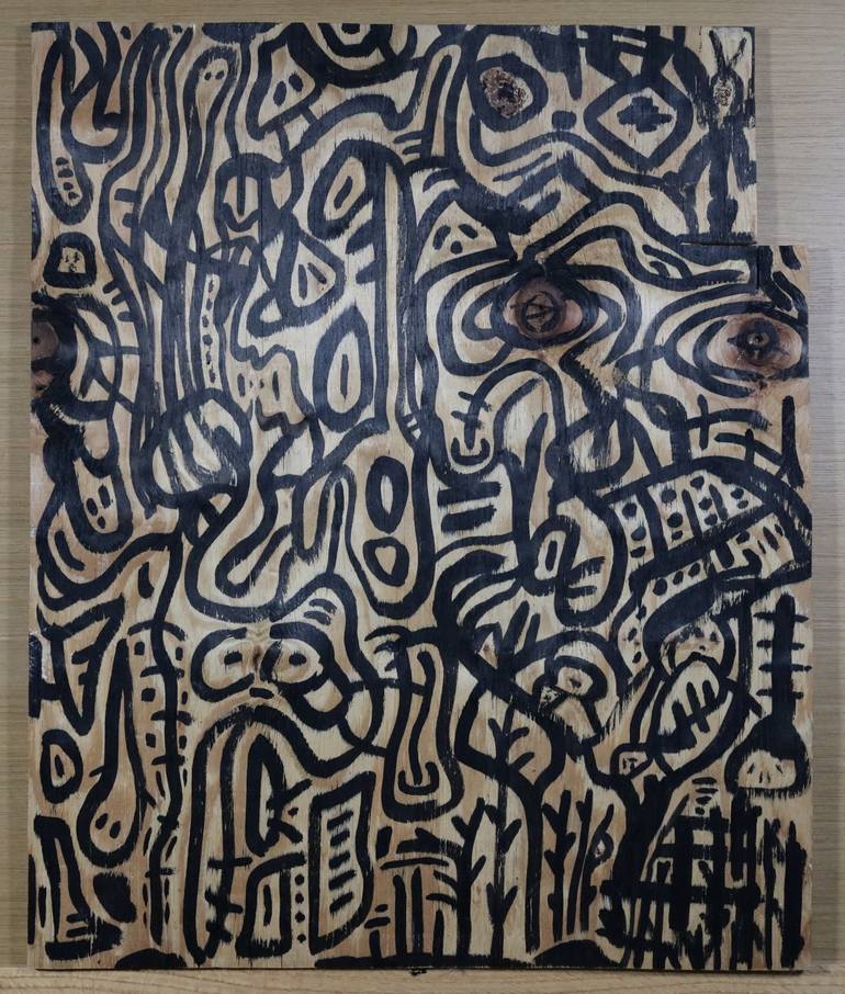 Print of Art Deco Abstract Paintings by Elliot Morgan