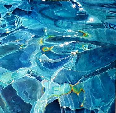 Original Realism Water Paintings by Andrea Vallejo Osterberg