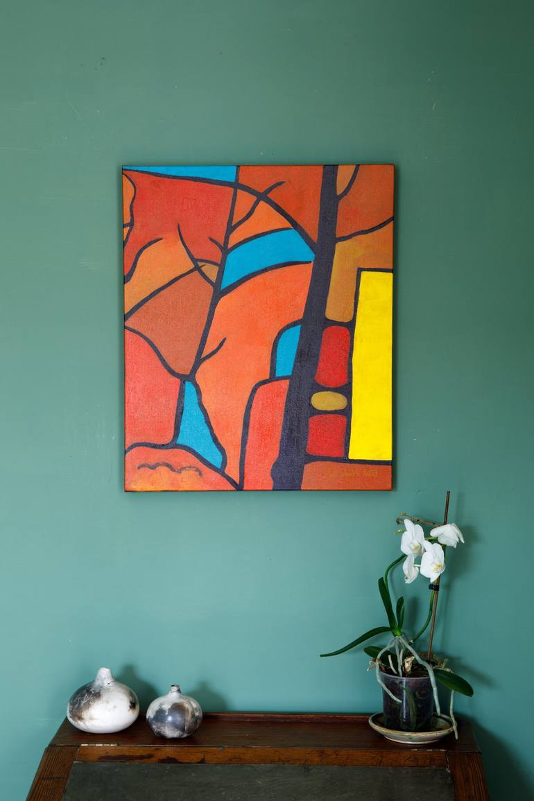 Original Abstract Painting by Phil Smith