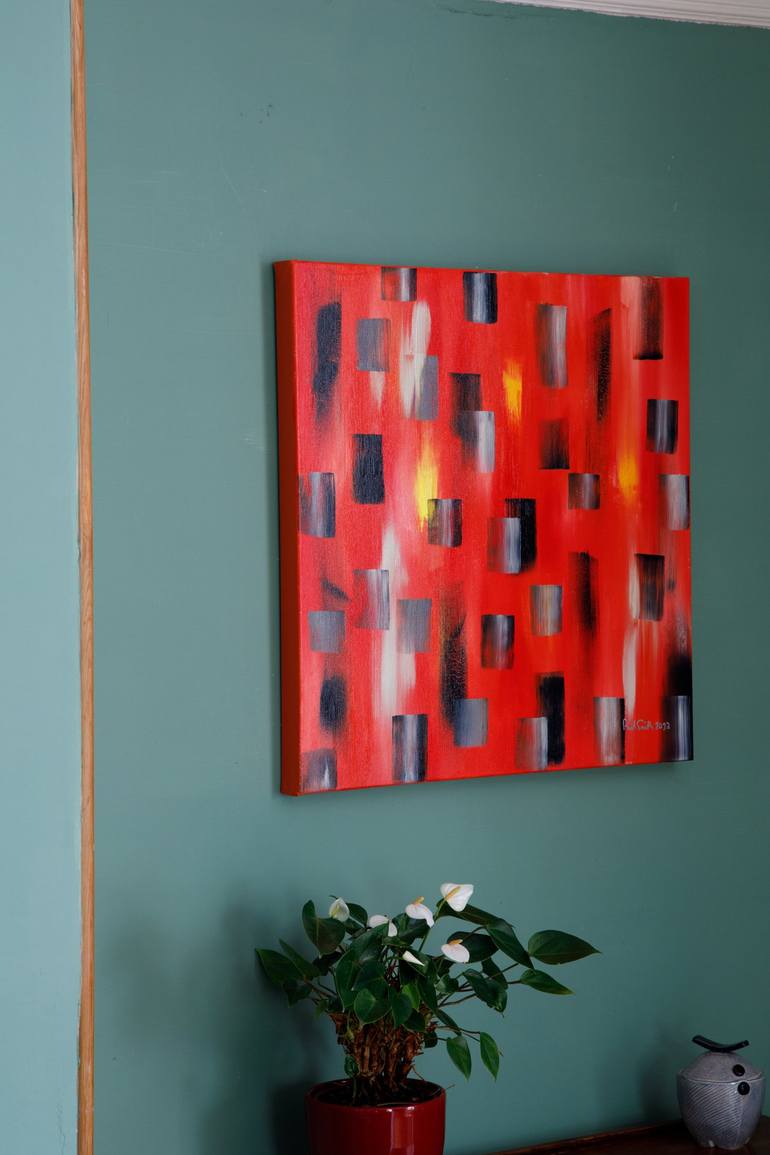 Original Abstract Painting by Phil Smith