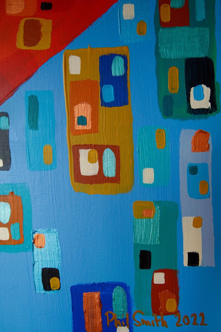 Original Abstract Painting by Phil Smith