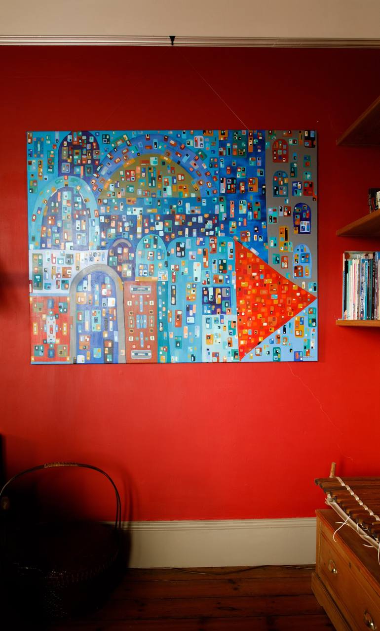 Original Abstract Painting by Phil Smith