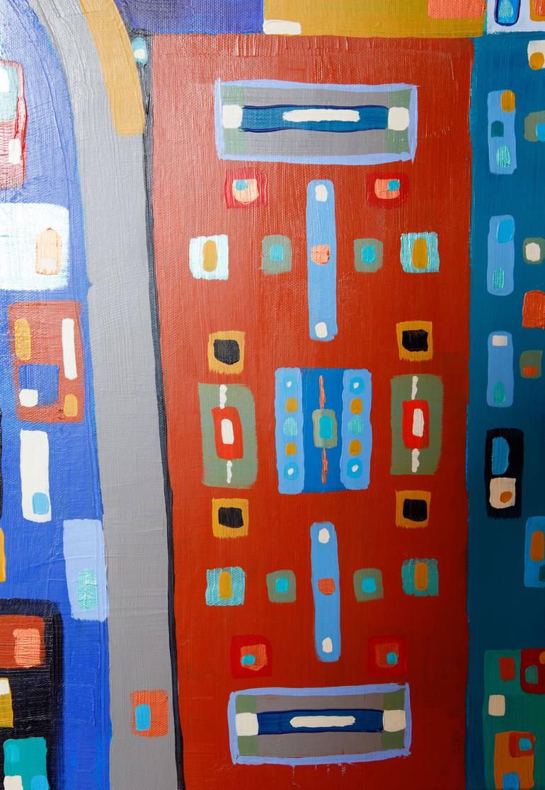 Original Abstract Painting by Phil Smith