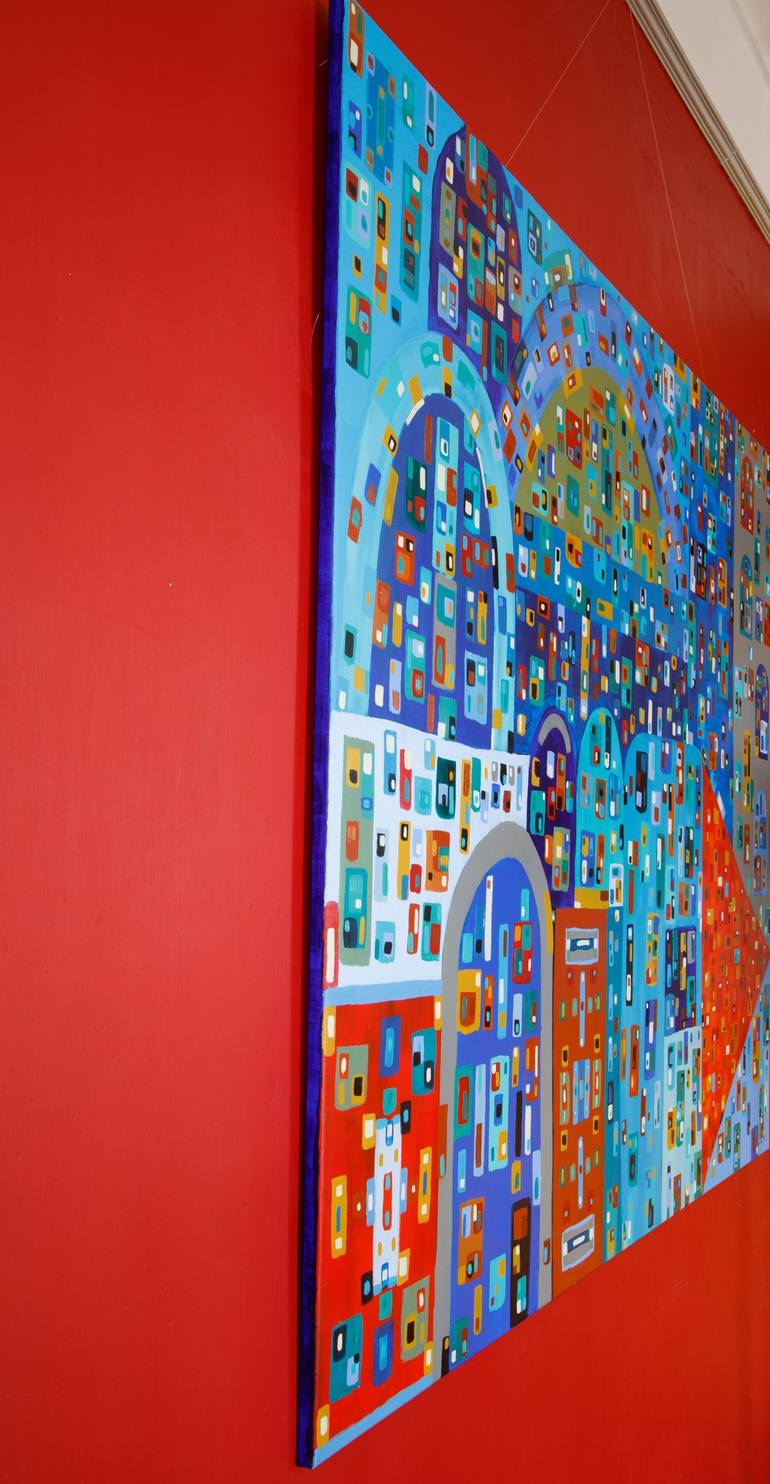 Original Abstract Painting by Phil Smith
