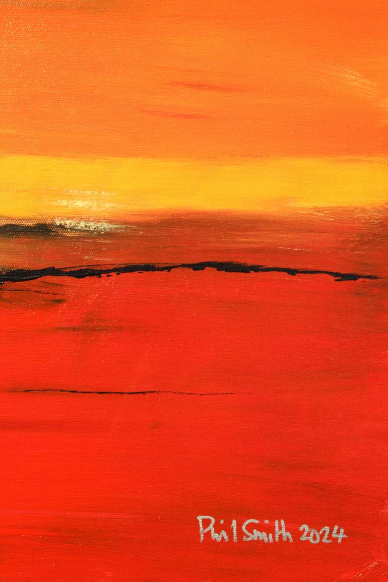 Original Abstract Landscape Painting by Phil Smith