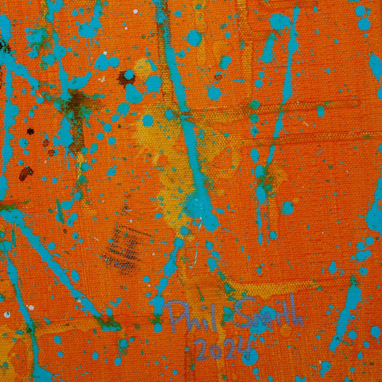 Original Abstract Painting by Phil Smith