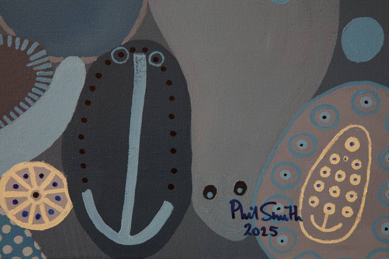 Original Abstract Painting by Phil Smith