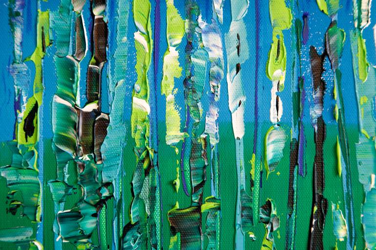 Original Abstract Expressionism Abstract Painting by Phil Smith