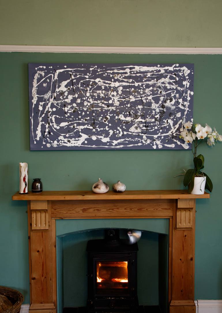 Original Abstract Expressionism Abstract Painting by Phil Smith