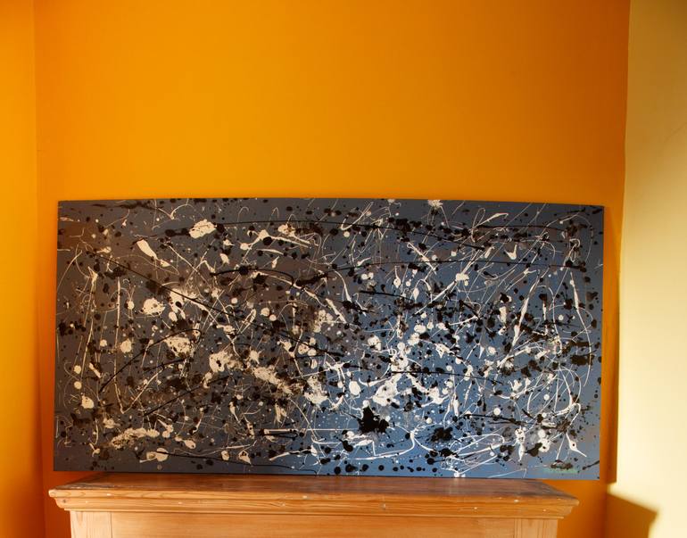 Original Abstract Expressionism Abstract Painting by Phil Smith